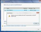 Ошибка при установке Windows на ноутбук: “Выбранный диск имеет стиль разделов GPT” Windows 7 не устанавливается mbr